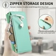 thumbnail image 5 of Allytechgroup iPhone 12 Pro Max Case Wallet, 2-in-1 Detachable Magnetic Back Cover Compatible with MagSafe Secure and Stylish Protection RFID Blocking Phone Case for Apple iPhone 12 Pro Max, Green, 5 of 9