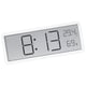 thumbnail image 3 of Reloj de pared digital de escritorio con lecturas de humedad y temperatura para uso en interiores. Blanco, 3 of 9