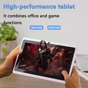 Android 14 Tablet 7 Inch, 8GB RAM (4+4 Expandable) 32GB ROM, 1TB Expandable Storage, IPS HD Screen (1024x600), Dual Camera, 3000mAh Battery, BT 5.0/WiFi, Includes Protective Case