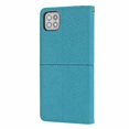 thumbnail image 5 of Dteck for Samsung Galaxy A22 5G Flip Wallet Case, PU Leather Case with Card Slot Kickstand and Wrist Strap Shockproof Protective Case for A22 5G 6.6" 2021 Women Men, Blue, 5 of 10