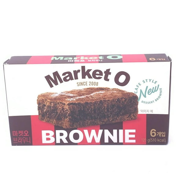 Orion Market O Brownie 120g/(6pcs)韓國好麗友布朗尼