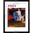 thumbnail image 5 of Art.com Breaking Home Ties Saturday Evening Post Cover, September 25,1954 Giclee Print by Norman Rockwell, Black Frame Wall Art, 32" x 40", 5 of 5