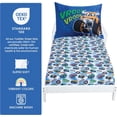 thumbnail image 3 of Todays Kids Monster Truck Bedding Toddler Bed Sheets 2-Piece Toddler Bed Sets for Boys Crib Size, 28x52 Fitted Sheet & 20x30 Pillowcase, Soft Breathable & Fade-Resistant Microfiber, Machine Washable, 3 of 6