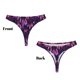 thumbnail image 3 of Fotbe Purple Dreamcatcher Tanga Sin Costuras para Mujer con Estampado – Panties Invisibles, Transpirables y Cómodos para Uso Diario-X-Small, 3 of 6
