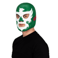 thumbnail image 1 of Mascara Luchador Quetzal Fan Futbol Estadio Disfraz Aficion Mundial, 1 of 7