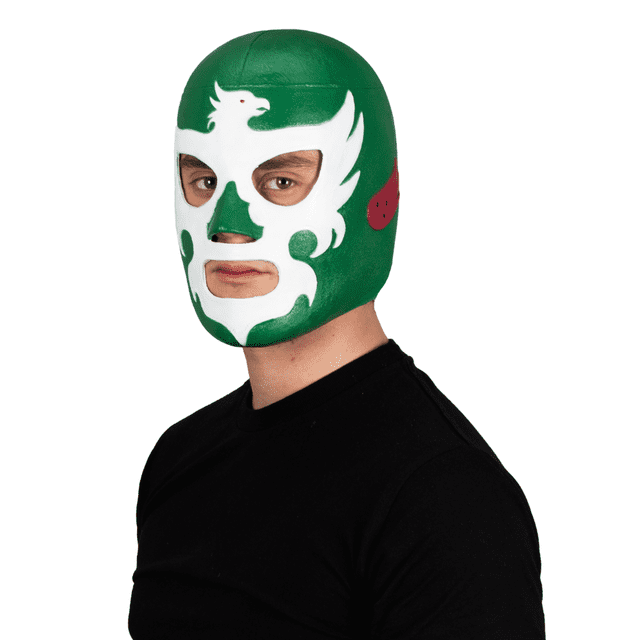 Mascara Luchador Quetzal Fan Futbol Estadio Disfraz Aficion Mundial