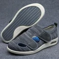 thumbnail image 2 of XIHAHA-zapatos informales para mamá y papá, sandalias ortopédicas, pies anchos, zapatos hinchados, ajuste de eversión del pulgar, zapatos suaves y cómodos para diabéticos, 2 of 5