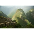 thumbnail image 2 of Mountain And Train Below Along Urubamba  River  Machu Picchu  Peru Poster Print, 2 of 2