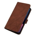 thumbnail image 5 of SaniMore for iPhone 14 6.1" Case Wireless Charging Support, Magnetic Flip Wallet Card Holder PU Leather Cover Built-in Kickstand & Wrist Strap Full Body Protective Shell, Brown, 5 of 9