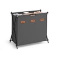 thumbnail image 1 of Cesto de Ropa SONGMICS 35,7L con 3 Secciones Gris Pizarra ULCB130G01, 1 of 6