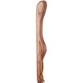 thumbnail image 2 of Brazos Twisted HitchHiker Red Oak Wood Walking Stick 58 Inch Height, 2 of 4