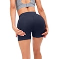 thumbnail image 3 of High Waist Biker Shorts for Women 6"/ 8"/10" Tummy Control, Yoga Workout Running Gym Shorts with Pockets for Summer, 3 of 5