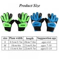 thumbnail image 3 of Goalkeeper Gloves Kids Football Soccer Goalkeeper Goalie Full Finger Hand Protection Gloves, 3 of 9