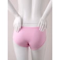 thumbnail image 3 of TiaoBug Women's Low Waist Maternity Panties Under Bump Underwear Pregnancy Underpants Briefs Plus Size Pink M, 3 of 7