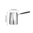 thumbnail image 2 of MasteelfCA Portable Stainless Steel Chocolate Melting Pot Kitchen Milk Bowl Cooking Boiler, 2 of 7