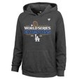 thumbnail image 2 of Women's Fanatics Charcoal Los Angeles Dodgers 2024 World Series Champions Locker Room Pullover Hoodie, 2 of 3