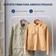 thumbnail image 4 of Ganchos de Terciopelo Premium Serenelife, Ahorradores de Espacio, Resistentes, con Gancho Metálico Giratorio de 360°, para Trajes, Pantalones y Vestidos, Morado, Pack 30, 4 of 6