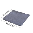 thumbnail image 2 of Chair Cushions with Straps Non Slip Cotton Linen Summer Squares 16x16 Inch for Dining Room Kitchen Chair, 2 of 6