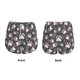 thumbnail image 3 of Balery Colorful Paws Of Dog Pantalones cortos deportivos para mujer con forro y dos bolsillos, elásticos, para entrenamiento, gimnasio, yoga-Large, 3 of 7