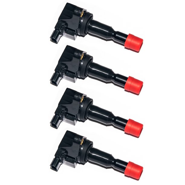 Set of 4 Ignition Coil Packs for 2007 2008 Honda Fit 1.5L Compatible