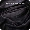 thumbnail image 3 of SUNNY HEAT Electric Heated Blanket Flannel 90" x 100" King Size-4 Heating Settings & 10 Hours Auto Off, Cozy Machine Washable-Dark Grey, 3 of 7