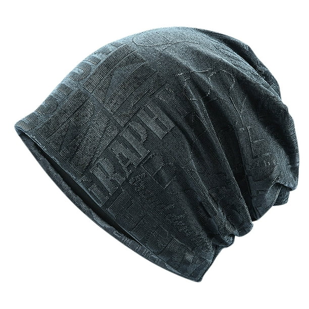 Sombreros de moda para mujer, de color liso, a rayas, de invierno, de punto, con diadema, gorro de punto para mujer