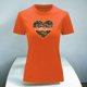 thumbnail image 3 of Playera Blusa Con Impresion De Corazon Love Animal Print Color Anaranjado Talla Chica Marca Emil SaEs, 3 of 4