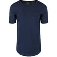 thumbnail image 2 of Dropcut Shirts Solid Colors Mens Longline Tees, 2 of 5