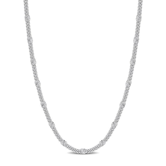 Everly Unisex Sterling Silver Necklace