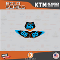 thumbnail image 3 of Kalair GFX Graphics Kit for Ktm 50SX MINI SX50 (2009-2015) Bold Series, 3 of 5