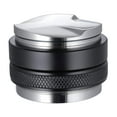 thumbnail image 3 of Herramienta de distribución de café Strade Fareast Limited nivelador de café de base Plana y Ondulada Profesional de Profundidad ajustable negro 53mm, 3 of 8