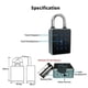 thumbnail image 2 of TTLock Password Bluetooth Padlock Touch Screen RFID IC Card Key Home Security Waterproof Cabinet Ele, 2 of 4