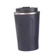 thumbnail image 2 of Taza térmica de acero inoxidable 304 con cierre de seguridad, gran capacidad, portátil, con tapa, para oficina, color azul, 380 ml, 2 of 13