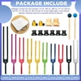 thumbnail image 2 of Juego de diapasones TENFLY Solfeggio 10 con caja, 2 of 7