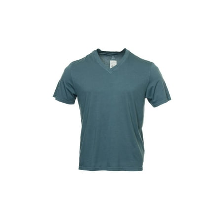 The Men's Store by Baruffa Green Heather V-Neck T-Shirt , Size (Best Way To Store T Shirts)