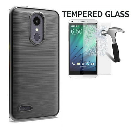 Chrome Cage (LG Rebel 4 Case, LG (Rebel 4) 4G LTE Case, AT&T Prepaid LG Phoenix 4 Case, Phone Case for Straight Talk LG Rebel 4 Prepaid Smartphone, Dual Layer Chrome)
