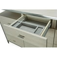 thumbnail image 5 of Michael Amini Silverlake Village Dresser with Mirror - Washed Oak, 5 of 7