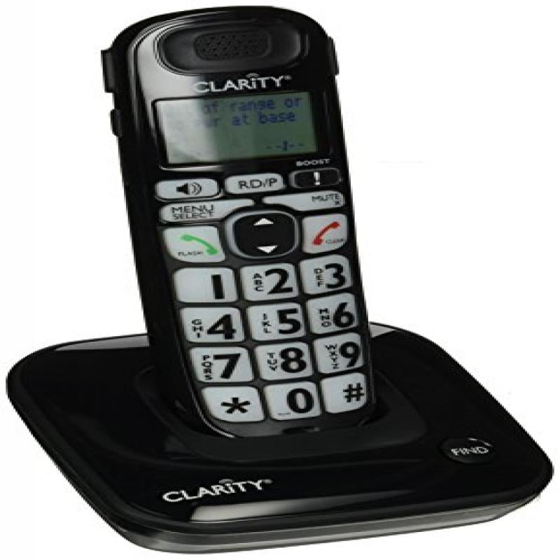 Clarity Dect 6.0 Amplified Low Vision Cordless Phone with CID Display