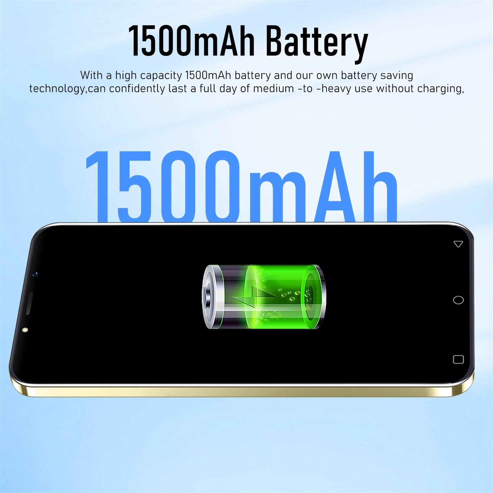 FYHALE Cell Phone on Clearance Sale Unlocked android Smartphone 8GB ROM+1GB RAM android Phone 5IN HD Cell Phone 2MP Rear Camera System 1500mAh Phone Mobile Phone Large Storage
