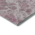 thumbnail image 3 of Addison Rugs Mayfield Premium Machine Washable Transitional Abstract Pink Runner Rug, 2'3" X 7'6" Machine Washable Transitional Abstract Pink Oversized Sherpa Throw Blanket, 3 of 6