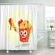 thumbnail image 1 of ABPHQTO Cortina De Ducha De Poliéster De Patata Amarilla De Personaje Divertido Rojo De Papas Fritas Ketchup 152x180 cm ABPHQTO PKNMT60x72Shower-3152, 1 of 2