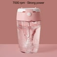 thumbnail image 4 of Ludlz 400ml Milkshake Cup Automatic Stirring Leakproof Temperature Resistance Mixing Plastic Automatic Mixing Cup Daily Use, 4 of 8