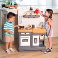 thumbnail image 2 of Step2 Garden Fresh Kitchen for kids with lights and sounds, plastic, 2 of 15
