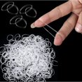 thumbnail image 1 of 700x Clear Elastic Hair Bands, Elastic Hair Ties, Hair Band, Hair Elastic, Small Hair Bands, Clear Hair Bands, Rubber Bands For Hair, Clear Hair Elastics, Small Elastic Bands, 1 of 5
