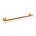 thumbnail image 2 of DAX Roma Single Towel Bar 26 Inches Brush Gold, 2 of 4