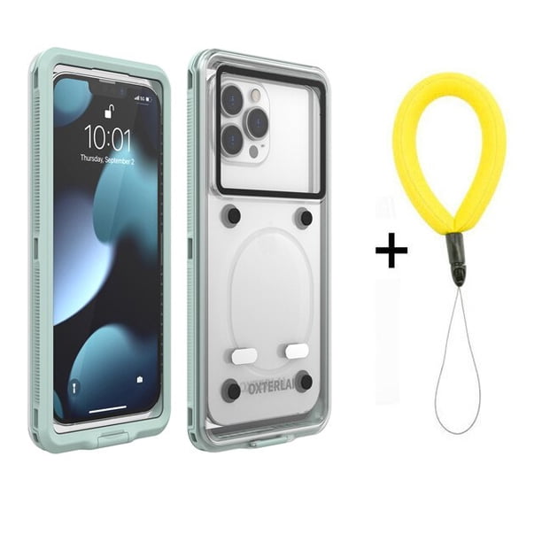 Funda impermeable IP68 para iPhone 13, 12, 11 Pro Max, cubierta de natación de buceo para Samsung S22, Xiaomi 11, Huawei onePlus, Capa completa a prueba de golpes Fivean unisex