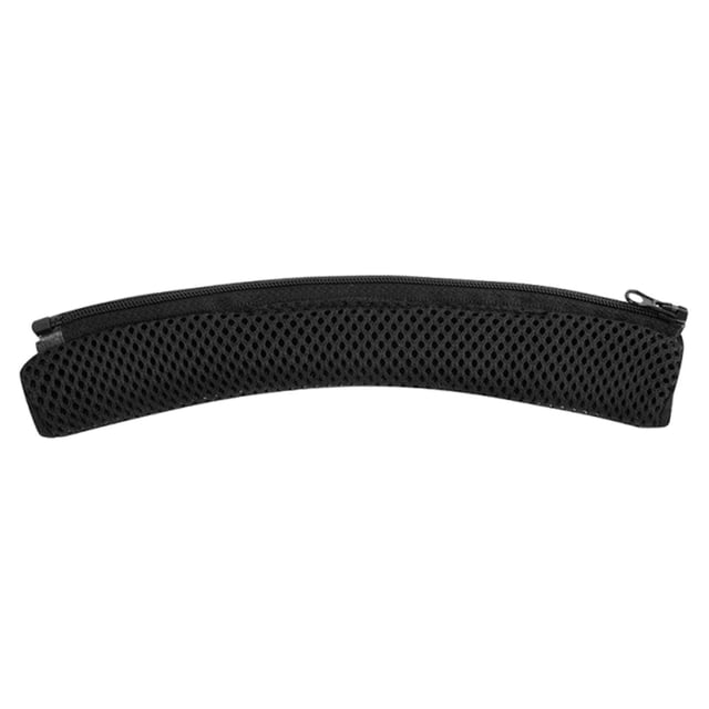 Funda para diadema negra, almohadilla para auriculares, reemplazo directo y práctico con cremallera para protector de diadema.
