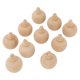 thumbnail image 1 of Adornos De Bolas Sin Terminar, Adornos Colgantes Sin Terminar De Madera Lisa Para Manualidades, 1 of 7
