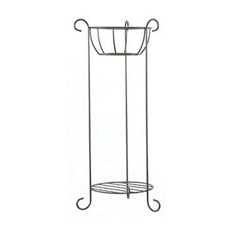 American GardenWorks American Garden Works GPST Two-Tier Garden Plant Stand, 36" x 16", Black — Residential Use, Standard Application
