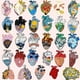 thumbnail image 2 of Creativo Corazón Solapa Pin Calavera Broche Costilla Arco Iris Protección Océano Amor Cráneo Accesorios De Ropa Regalos, 2 of 4